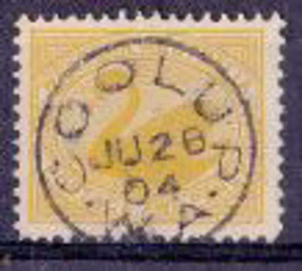 Coolup 3b. Full cds on 2d yellow swan 28 Jun 1904 ... Image 1++