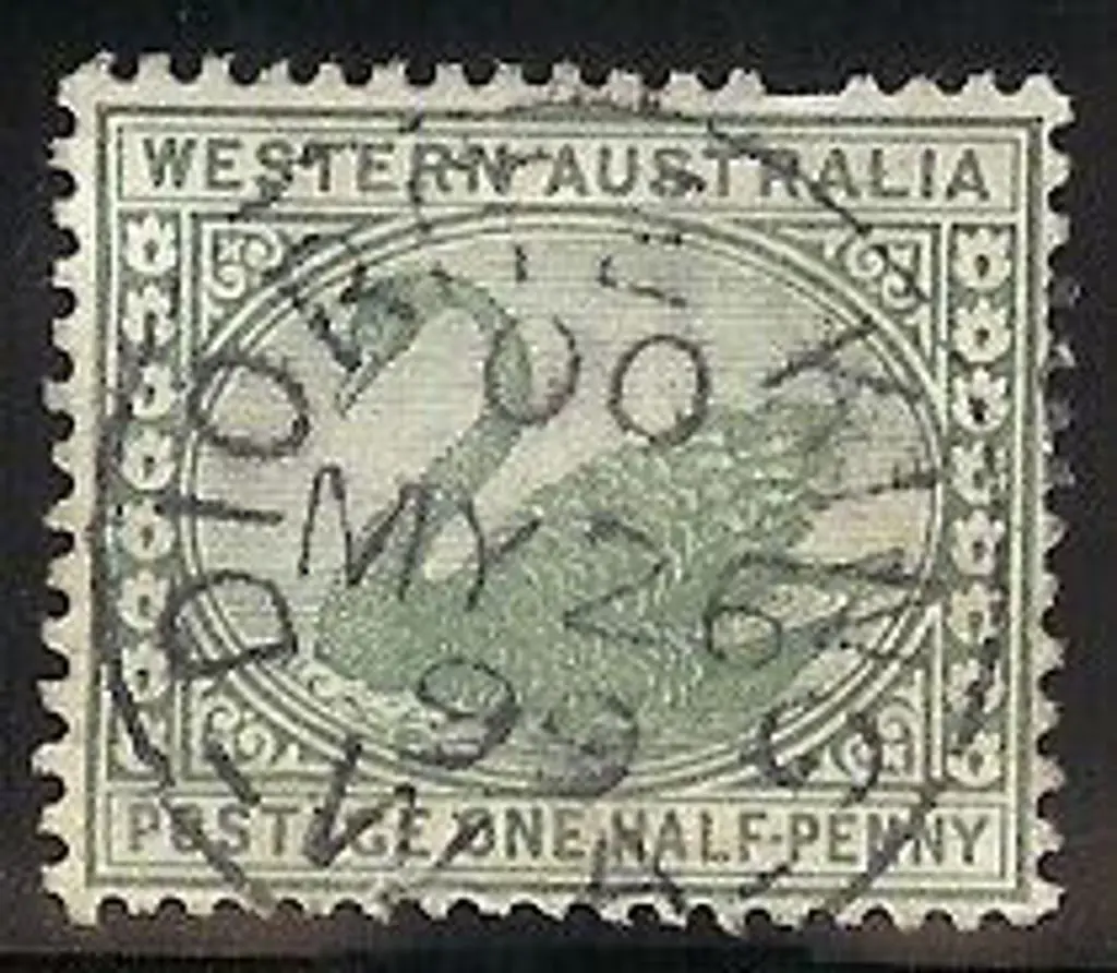 Diorite King 3b index 00 on ½d green swan. A ... Image 1++