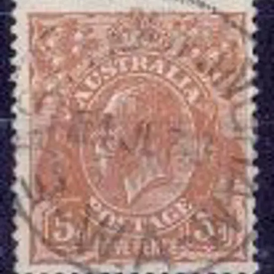 East Rockingham C29 on 5d KGV  Fine full strike 14 ...