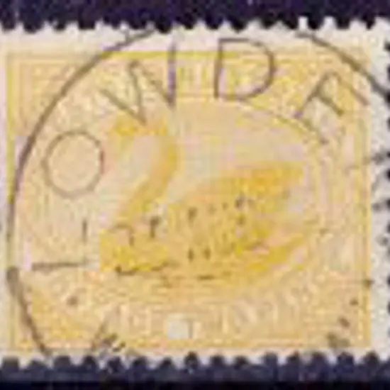 Lowden D28 80% strike on 2d yellow swan 27 Aug ...