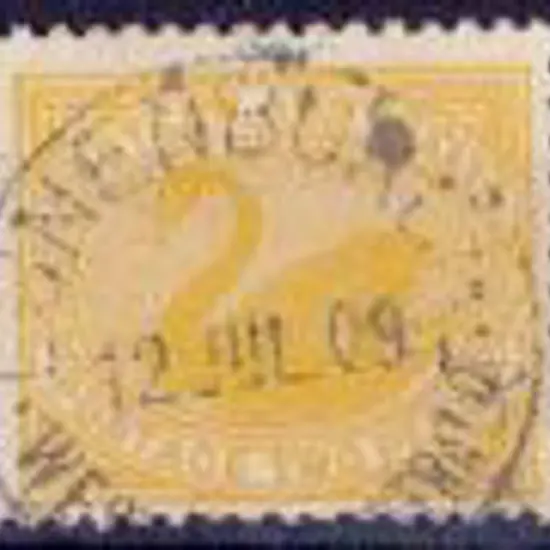 Lunenburgh A26 90% strike on 2d yellow swan 12 Jul ...