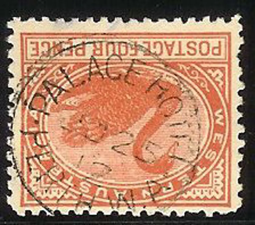 Palace Hotel 3b on 4d crown/A swan.  25 Ju 1912. ... Image 1++