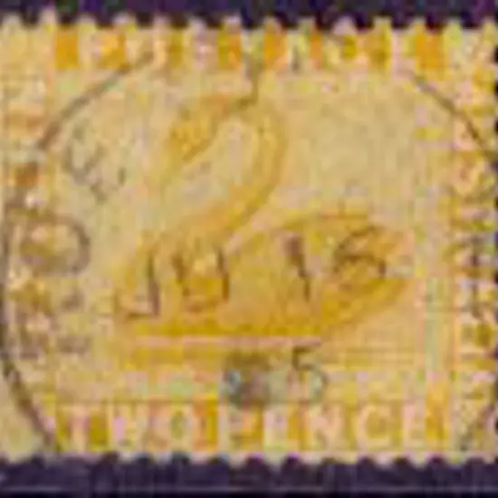 Roeborne cds 3a 90% strike on 2d yellow DLR 16 JU ...
