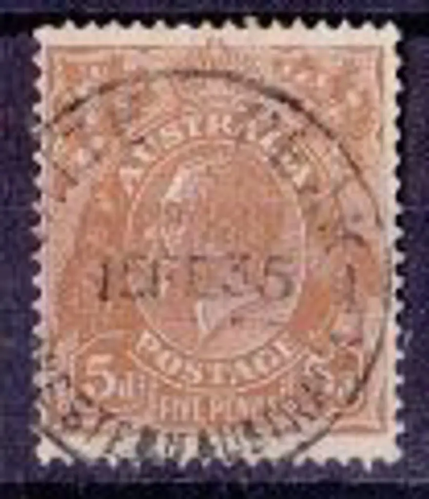 White Peak A27 on 5d KGV. Under-rated, scarce 15 ... Image 1++