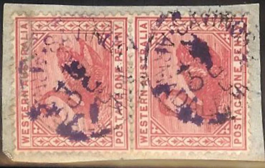 Armidale Sbi (Year inverted) in violet. 2 good ... Image 1++