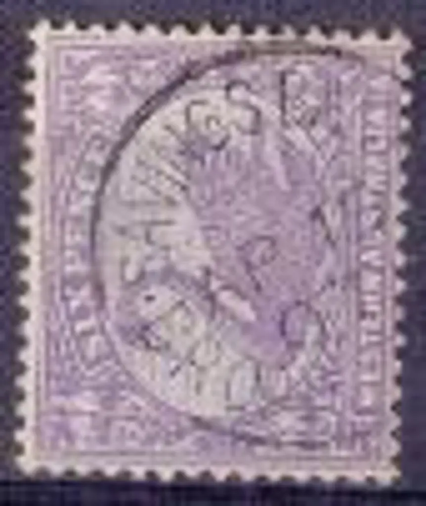 Broad Arrow Sbi . 75% strike on 6D violet swan 15 ... Image 1++