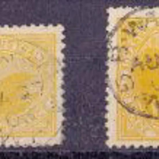 Waroona S.B. Sbv 1906 & 1907 on 2d yellow swans. ...