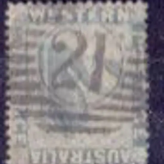 12 Bar 21 Moojebup (Katanning 1889) on 1888 2d ...