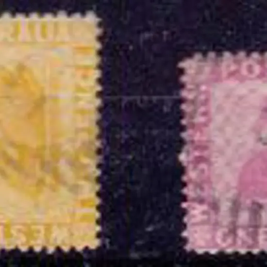 11 Bar "G" Guildford 1d, 2d, DLR & pair of 1888 1d ...