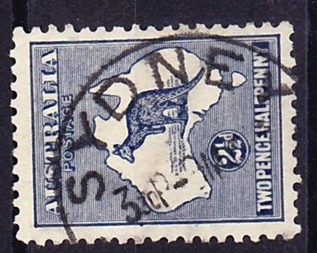 2½d indigo with full Sydney cds. F/U & well ... Image 1++