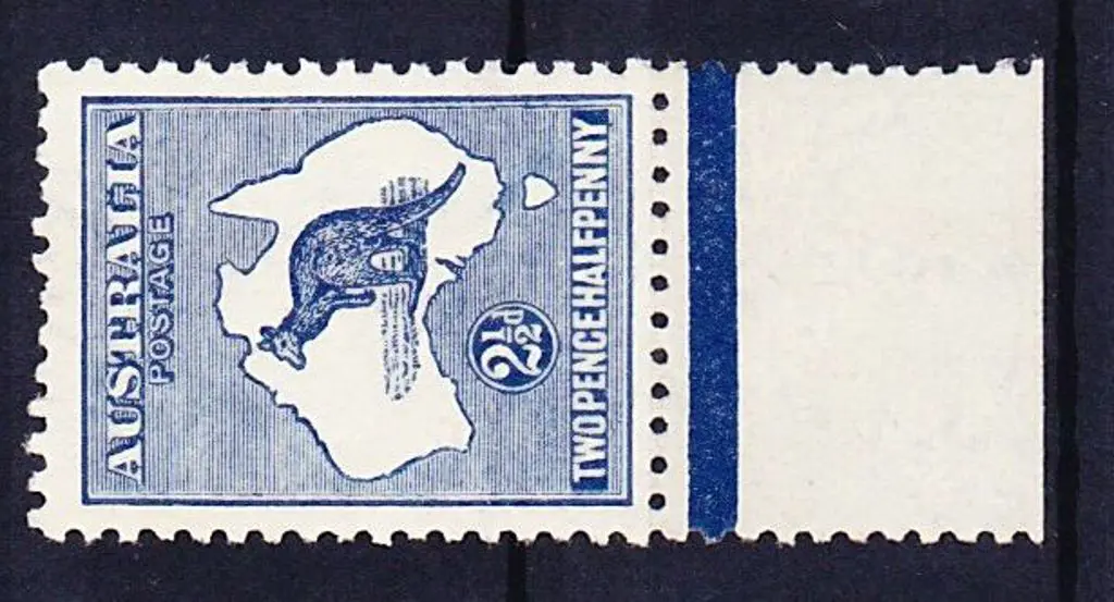 2½d blue bottom marginal. Fresh MUH & well ... Image 1++