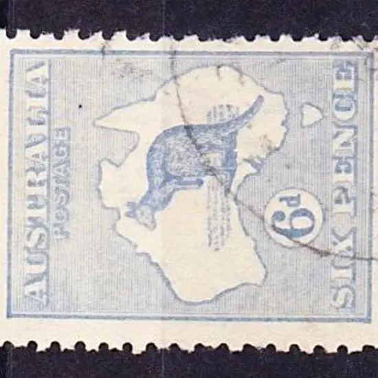 6d dull blue F/U with neat cds. SG 38b