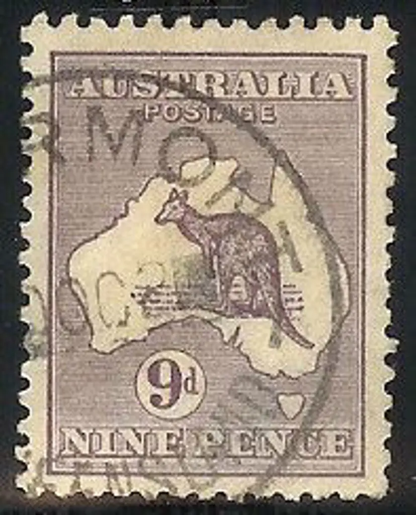 9d violet Die IIB with inv wmk. F/U, well centred ... Image 1++