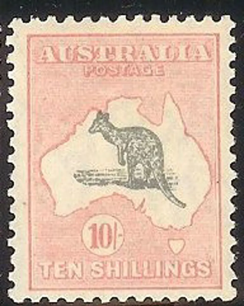 10/- grey & pink. A stunningly fresh MVLH example, ... Image 1++