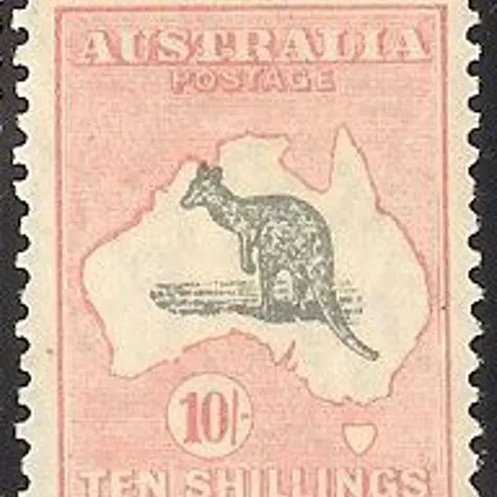 10/- grey & pink. A stunningly fresh MVLH example, ...