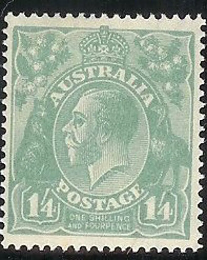 1/4d pale greenish blue Fresh MLH & well centred. ... Image 1++