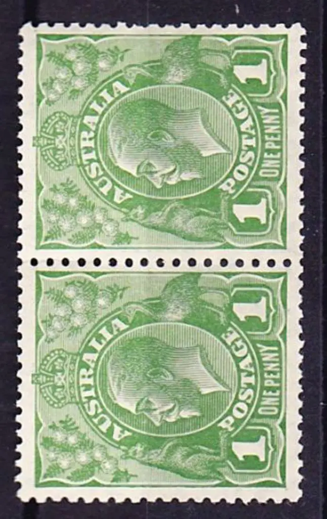 1d green Die I & II pair with Die I MUH & Die II ... Image 1++