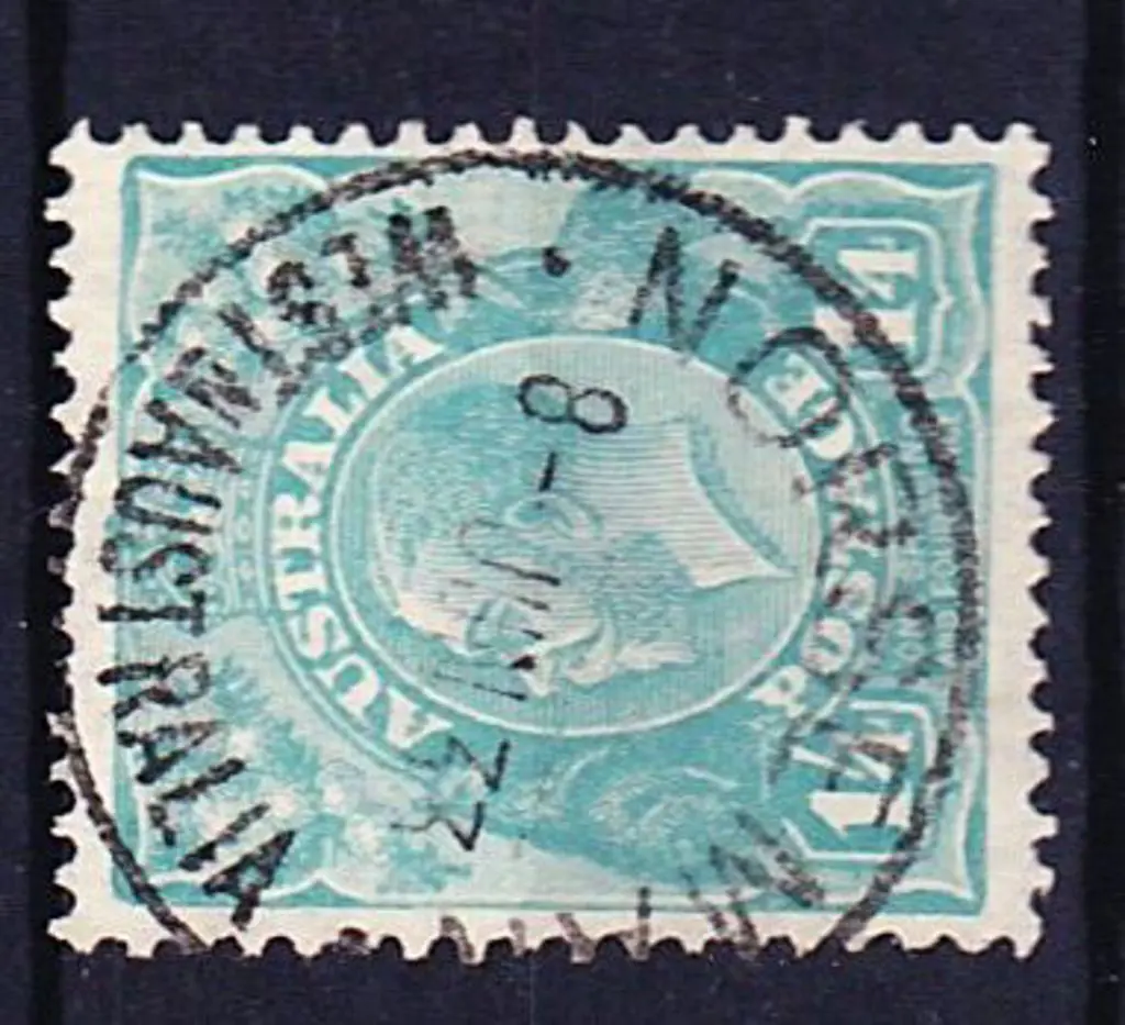1/4d turquoise F/U with crisp almost complete ... Image 1++
