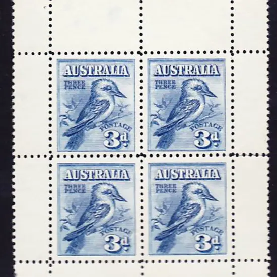 1928 Kookaburra Miniature Sheet. Mint without gum ...