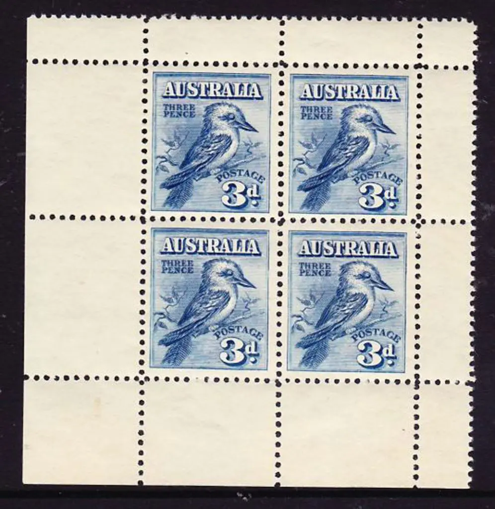 1928 Kookaburra Miniature Sheet. One minute, very ... Image 1++