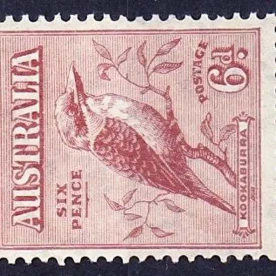 1932 6d kookaburra. MUH SG 146