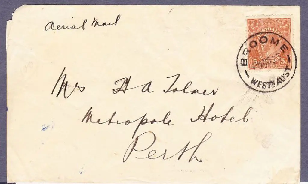 1933 (15th Nov) Airmail cover with "Aerial Mail" ... Image 1++