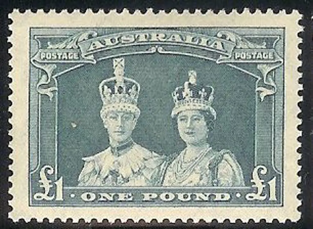 1948/49 Robes set of 3 to £1 on thin paper. 10/- ... Image 1++