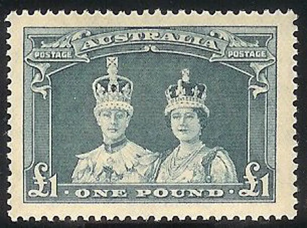 1948/49 Robes set of 4 to £1 on thin paper incl ... Image 1++