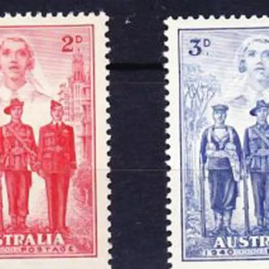 1940 AIF set of 4 to 6d. Fine MUH SG 196/99 ...