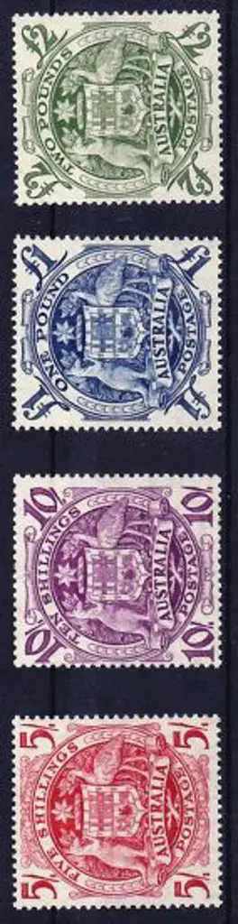 1949/50 Arms set of 4 to £2. Fresh MUH SG 224a/d Image 1++