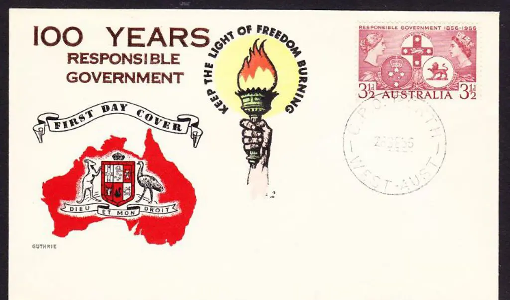 1956 (26th Sept) Responsible Govt Guthrie FDC with ... Image 1++