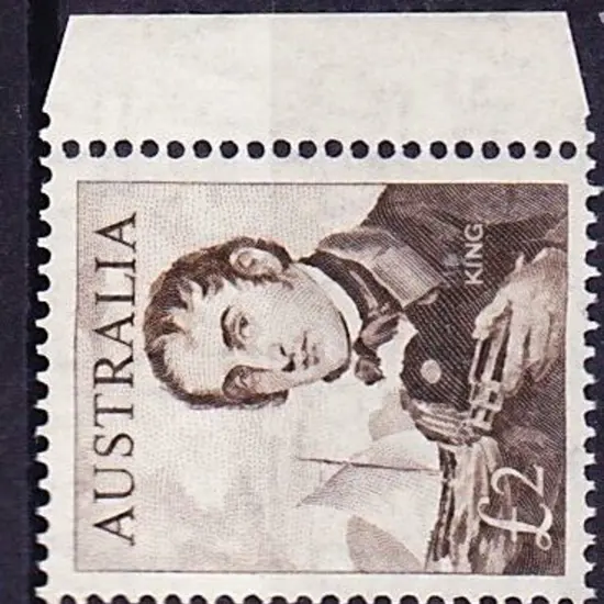 1964 £2 King Navigator with right margin. Fresh ...