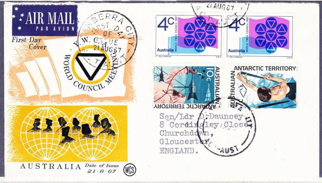 1967 (21st Aug) 4c WYC pair on WCS FDC with ... Image 1++
