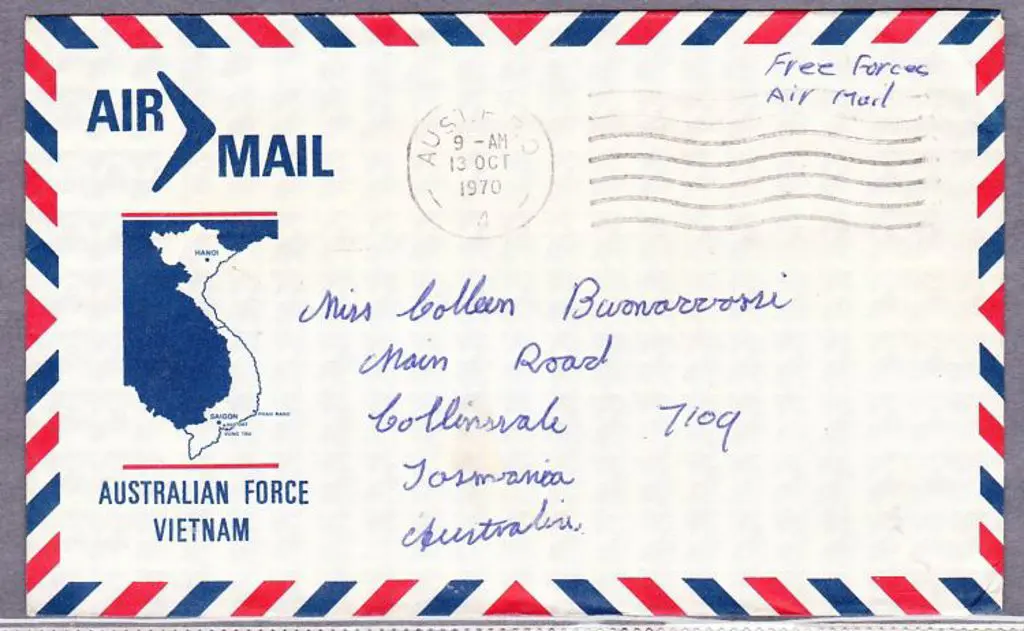 1970 (13th Oct) Aust FPO 4 slogan cancel on ... Image 1++
