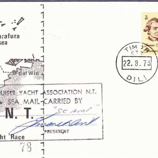 1973 (18th Aug) Darwin to Dili, Timor Yacht Race ...