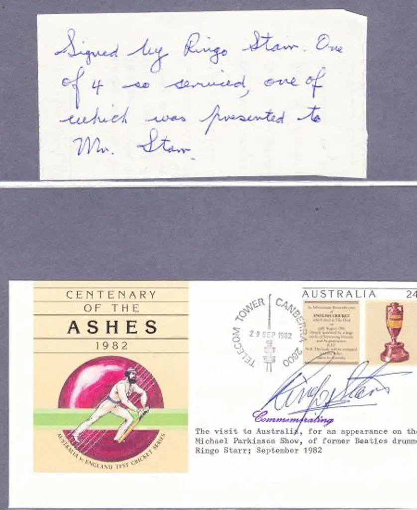 1982 (29th Sept) 1982 Cricket PSE pmkd Telecom ... Image 1++