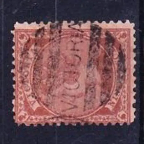 1873 9d brown/pink in both perfs & shades of perf ...