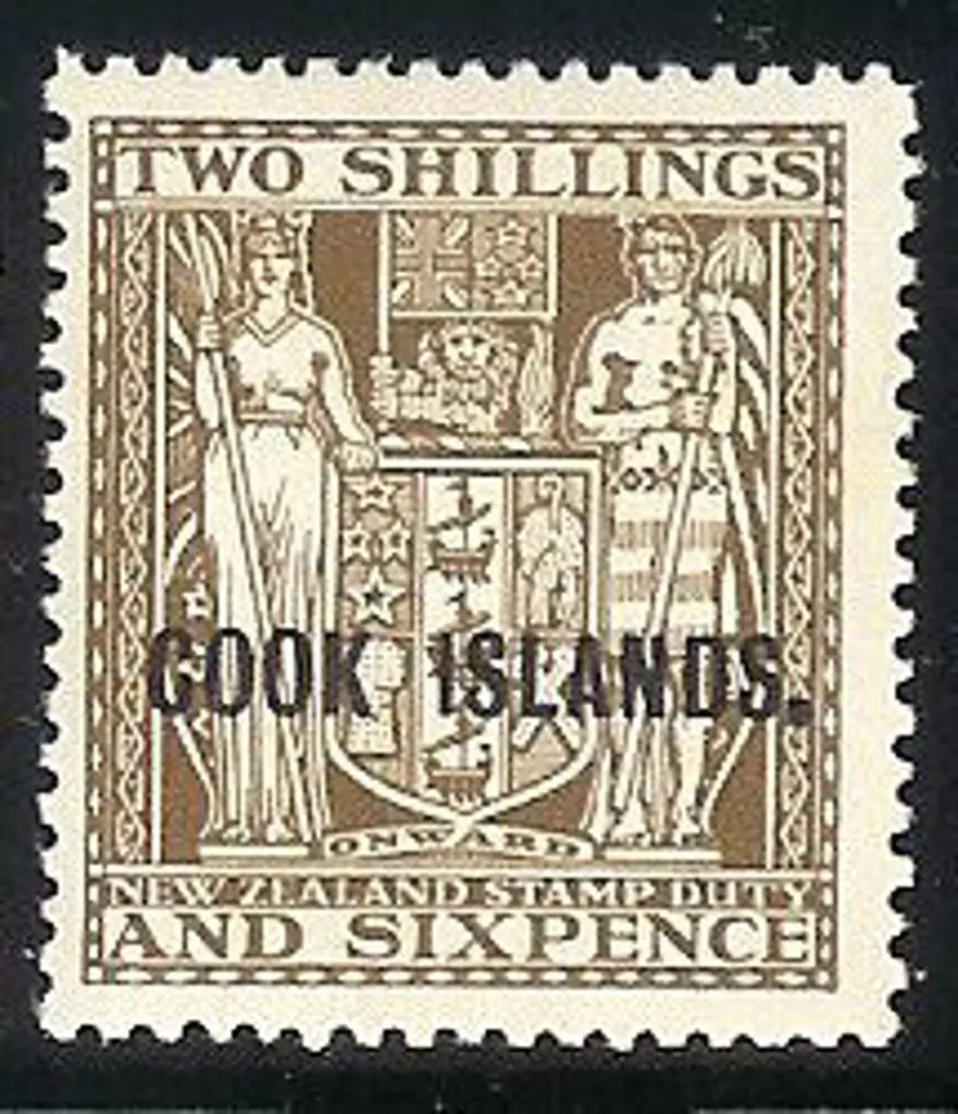 1936/44 2/6d brown Arms in 2 shades with single ... Image 1++
