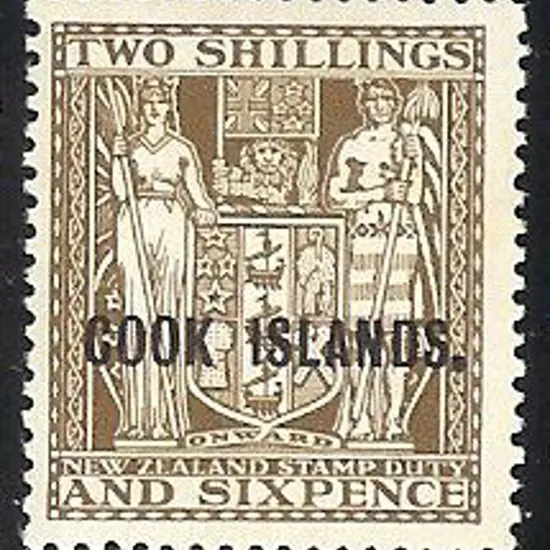 1936/44 2/6d brown Arms in 2 shades with single ...