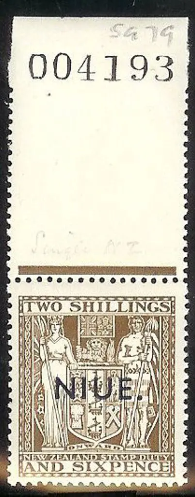 1941/67 2/6d deep brown Arms. Marginal MUH example ... Image 1++