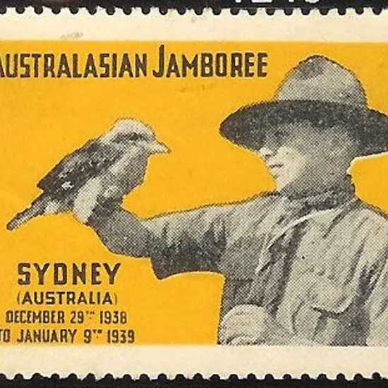 1939 Australasian Scout Jamboree showing Scout ...