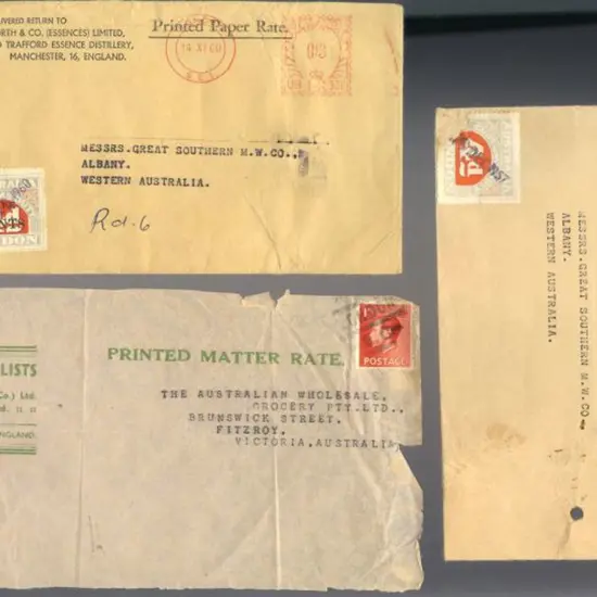 Taxed covers from Decimal period (80+)  & a few ...