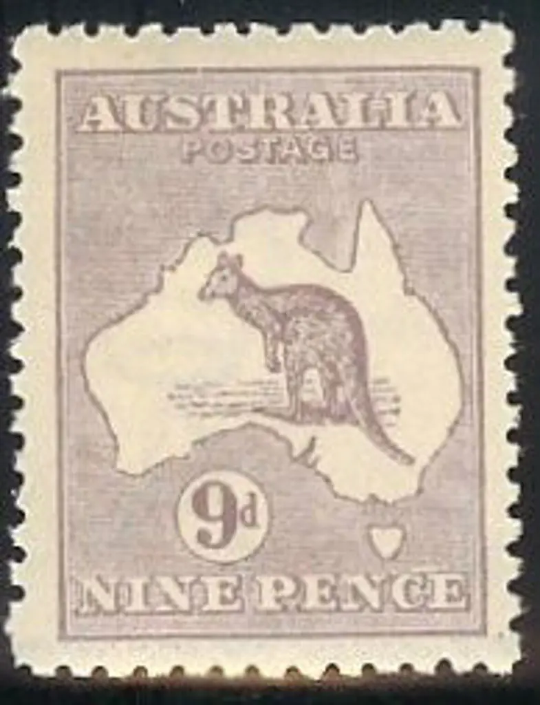 1915-28 3rd watermark 9d pale violet MUH & ... Image 1++