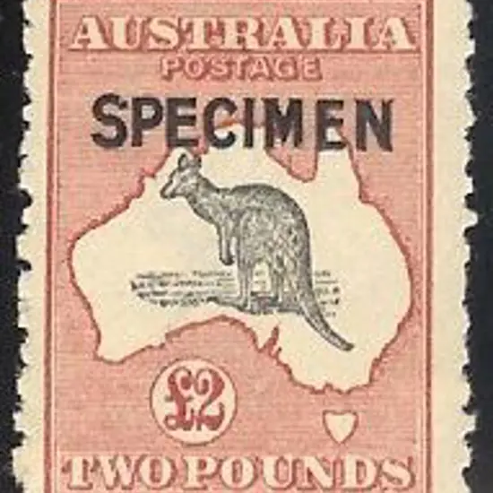 1915-28 3rd watermark £2 black & rose with Type B ...