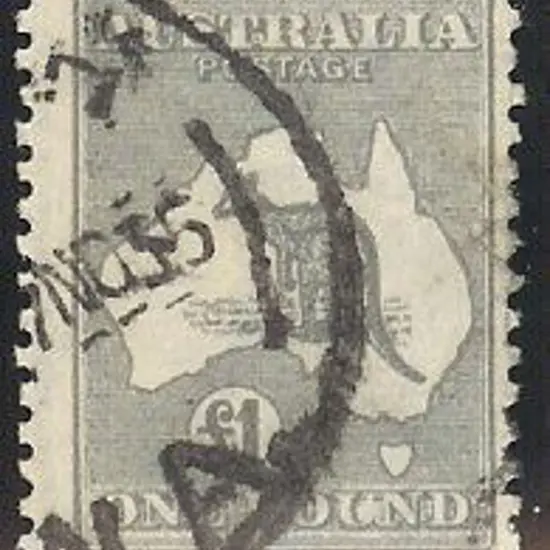 1923-24 New Colours £1 grey good to F/U with Perth ...