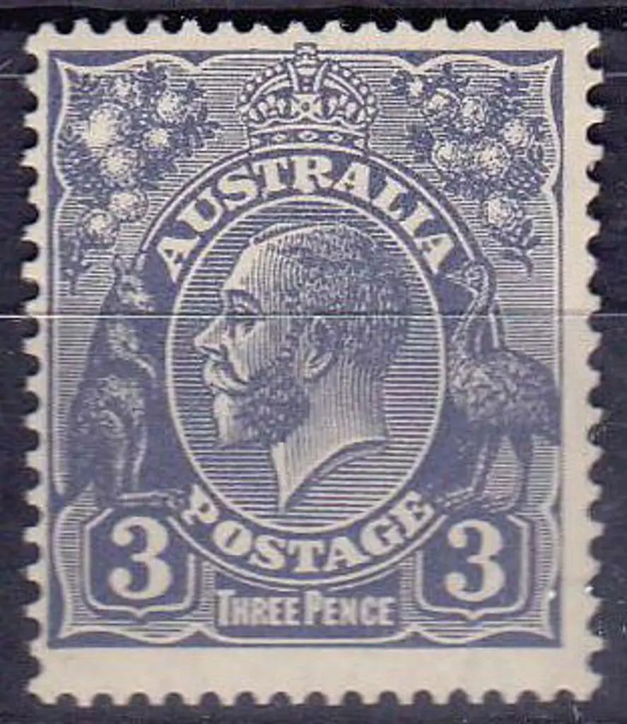 1926-30 Single watermark perf 14 3d dull blue ... Image 1++