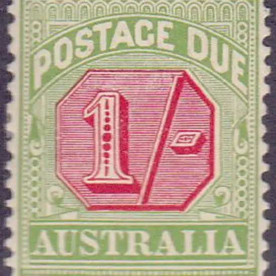 1909 1/- Large Crown wmk, Perf 12 x 12½ MLH SG D69