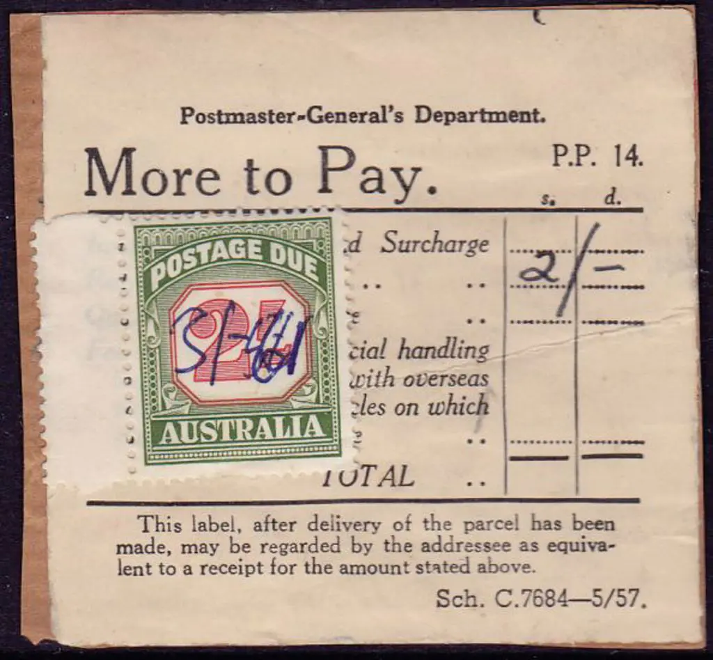 1958/60 2/- no wmk affixed to complete PMG "More ... Image 1++