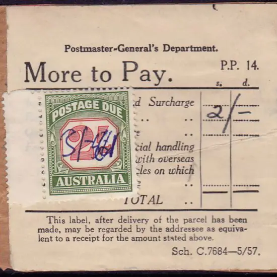 1958/60 2/- no wmk affixed to complete PMG "More ...