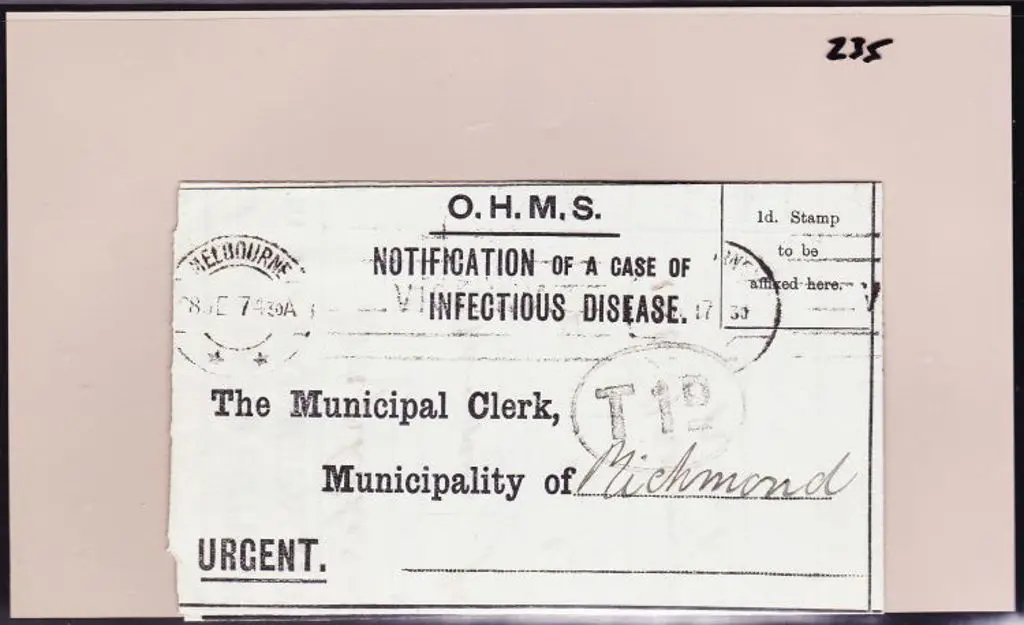 1917 (28th June) "Notification of a Case of ... Image 1++